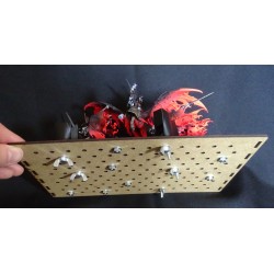 Blocker for the miniatures transport system