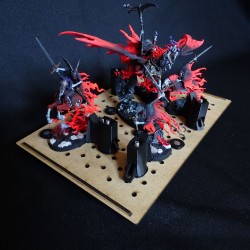 Verrou pour système de transport de figurines