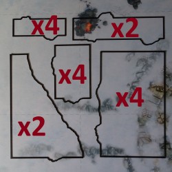 Zones de terrain Warhammer 40k V11