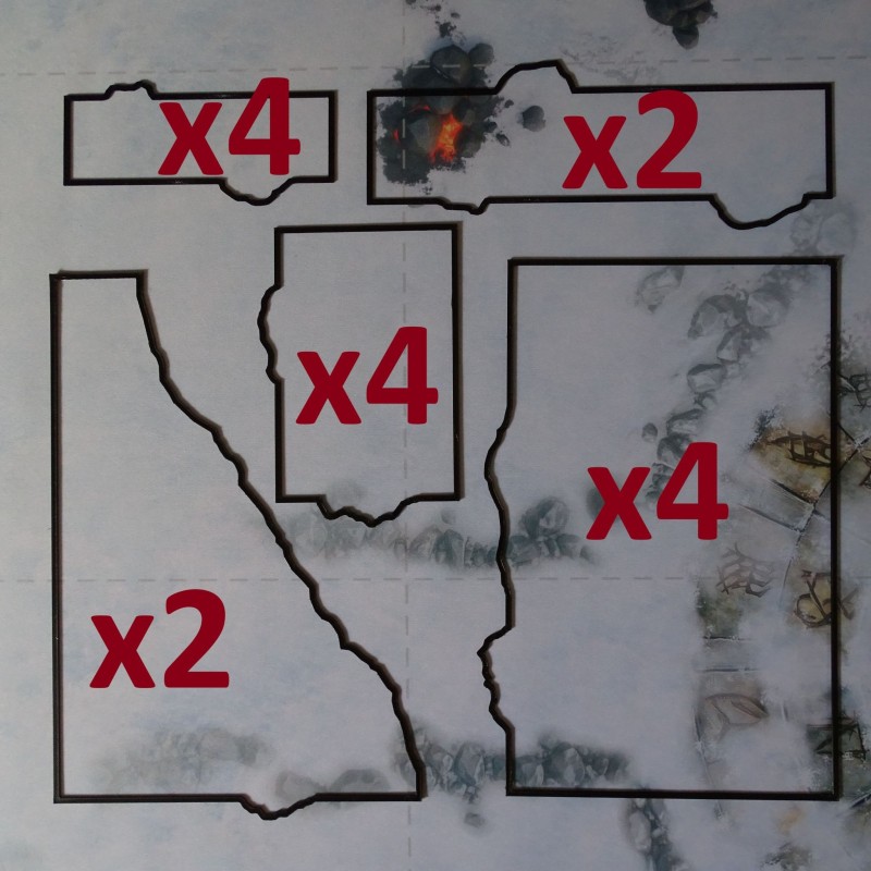Zones de terrain Warhammer 40k V11